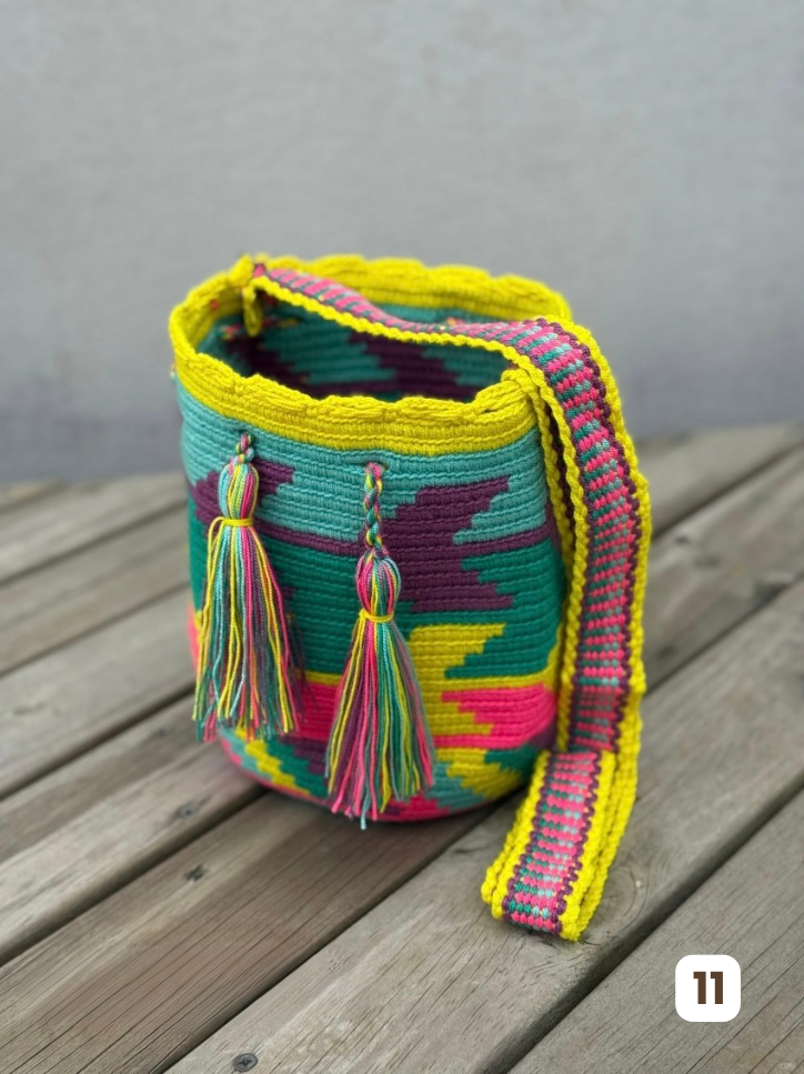 Mochila MEDIANA Tonos Pastel (22x18)⭐️