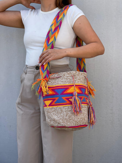 Nuanced Wayuu backpack