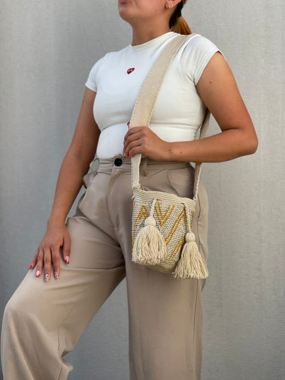 Mochila Pequeña Perlada💎⭐️ (17x15)