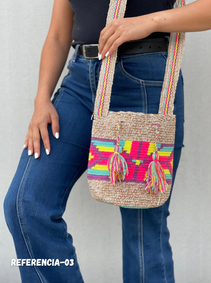Mochila MEDIANA Matizada (22x18)⭐️