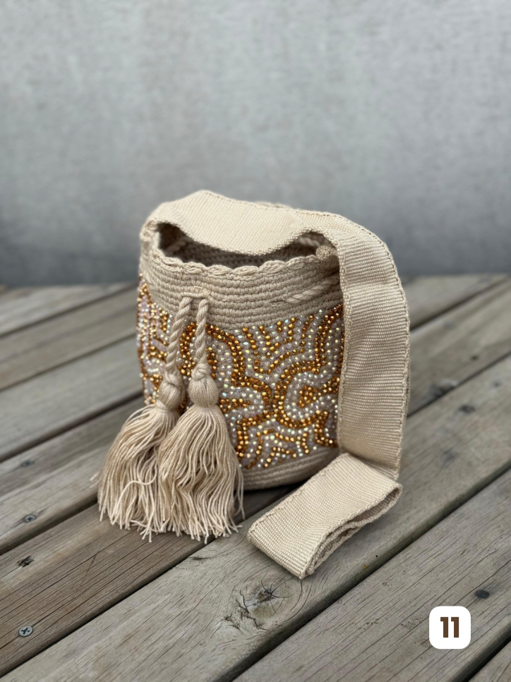 Mochila Pequeña Perlada💎⭐️ (17x15)
