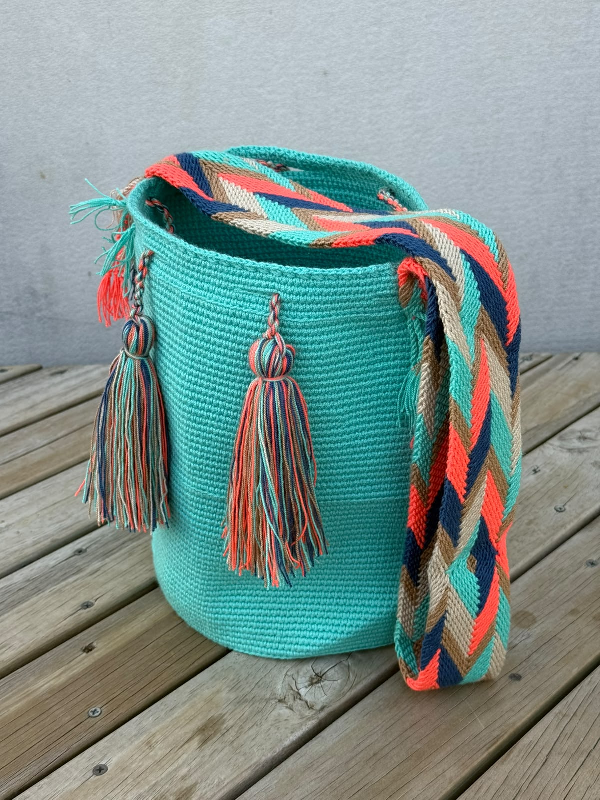 Mochila GRANDE Tonos Pastel (31x28)