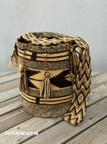 Mochilas GRANDE Diseño Hombre 🔹🩶 (31x28)