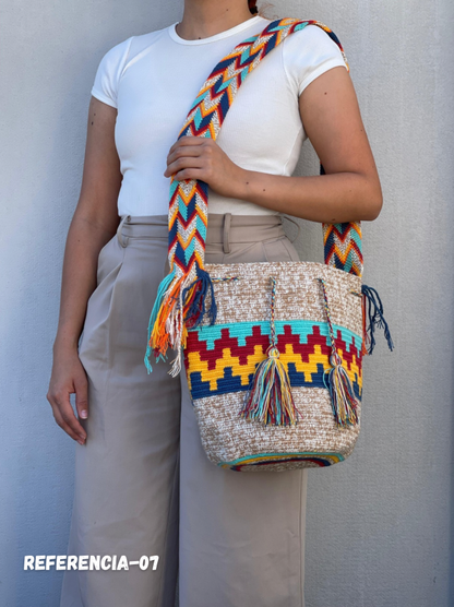 Nuanced Wayuu backpack