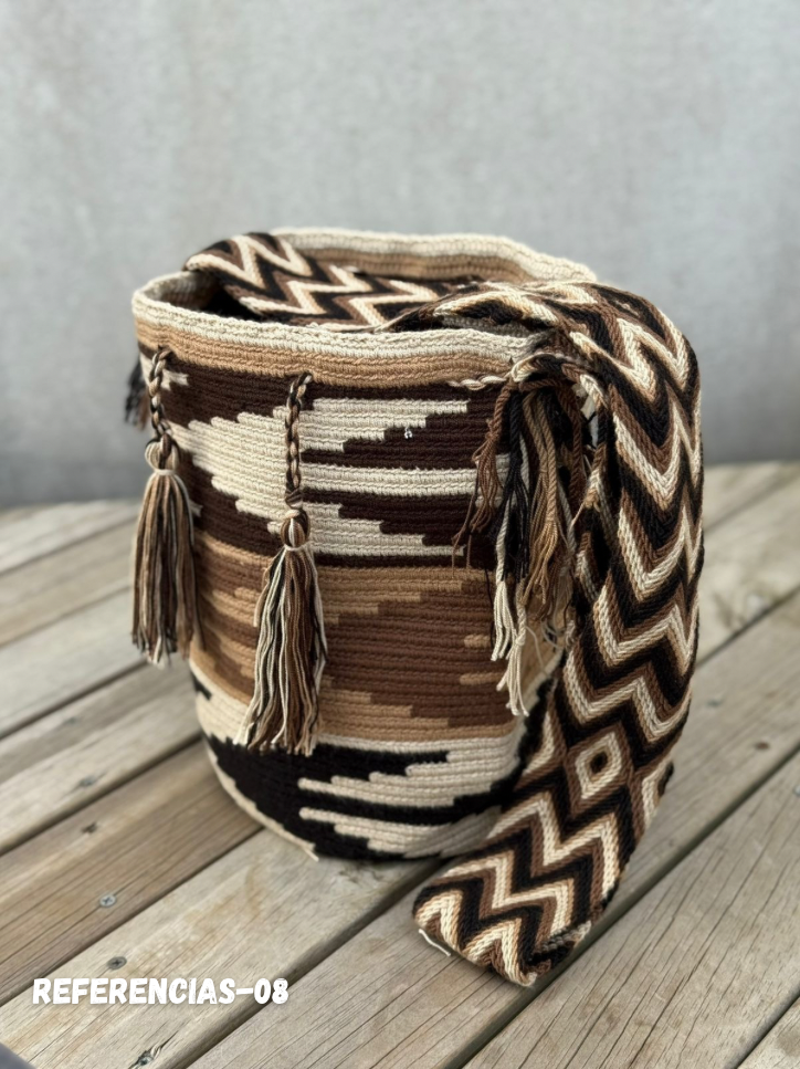 Mochila GRANDE Tonos Tierra🌤️ (31x28)