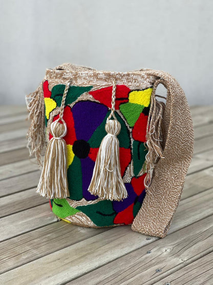 Mochila GRANDE Tapizada (31x28)🦜