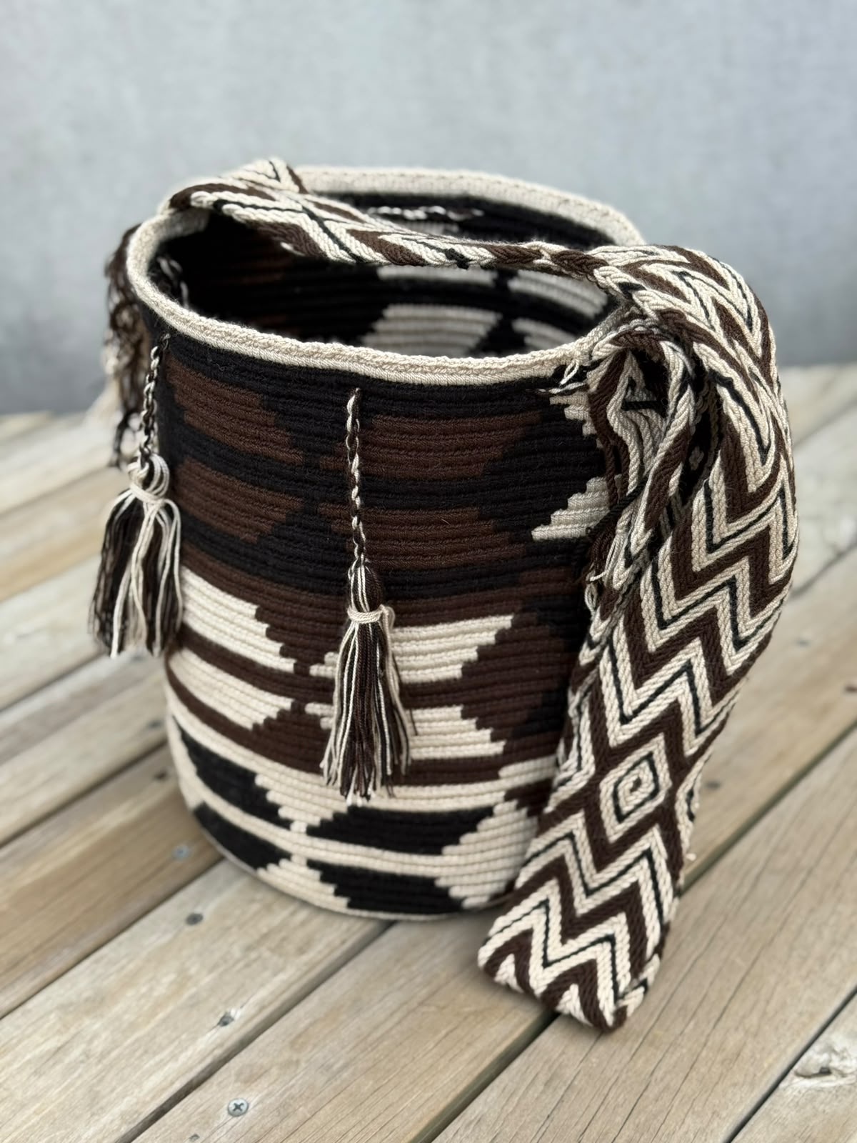 Mochila GRANDE Tonos Tierra (31x28)