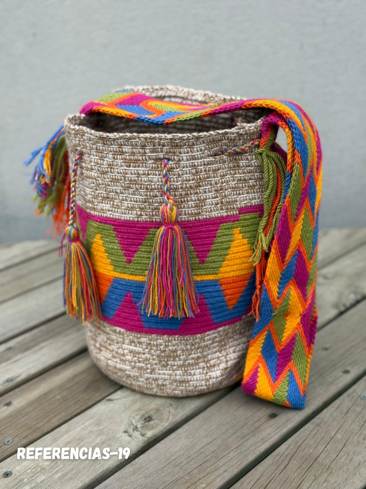 Nuanced Wayuu backpack