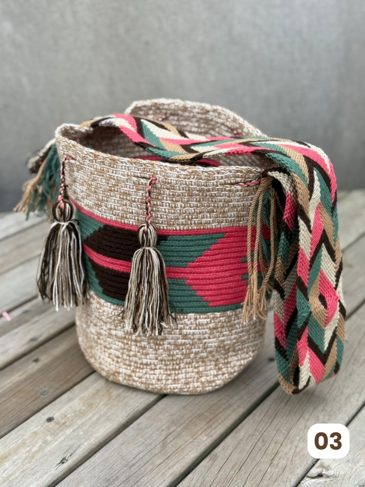 Mochilas GRANDE Matizadas💫 (31x28)