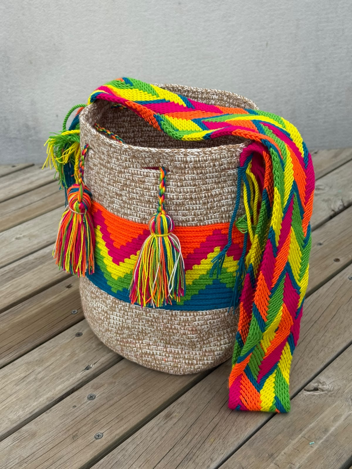 Mochilas GRANDE Matizadas (31x28)