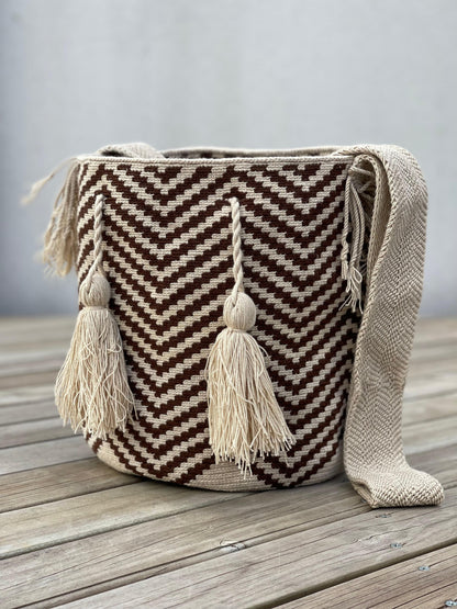 Mochilas GRANDE Diseño Hombre 🔹🩶 (31x28)