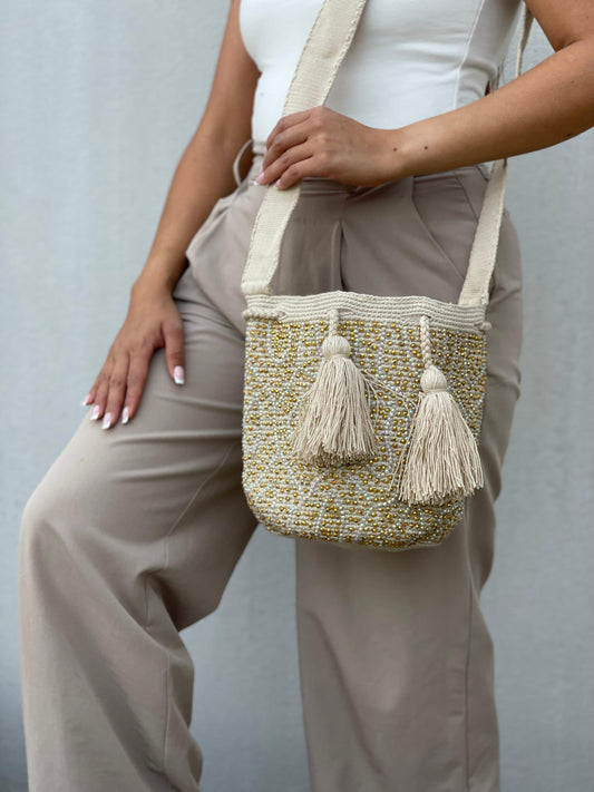 Mochila MEDIANA Perlada💫(22x18)