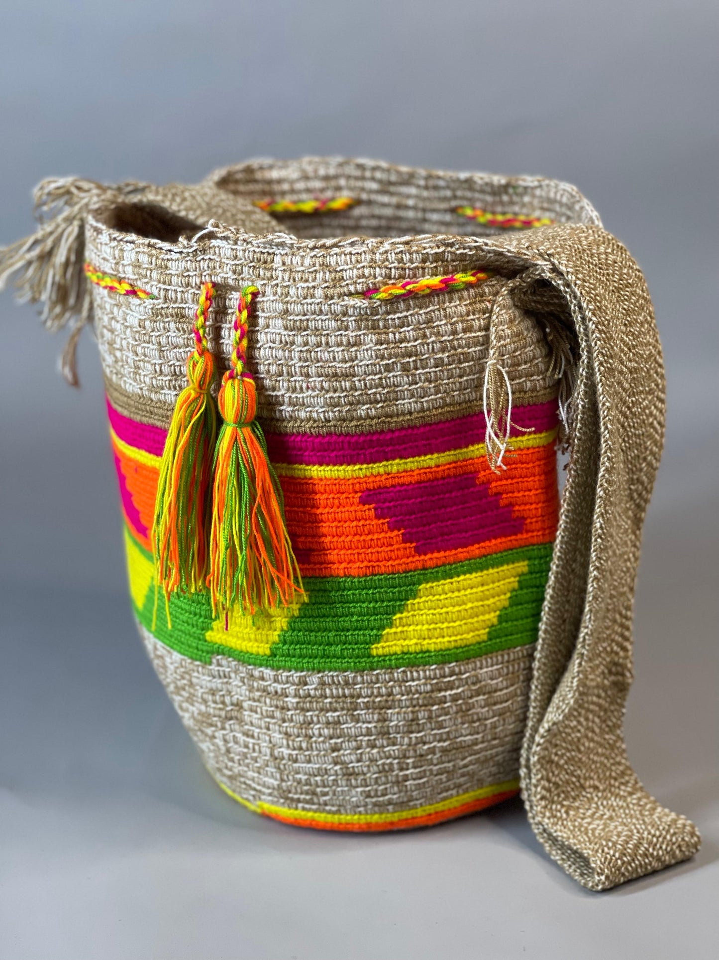 Nuanced Wayuu backpack
