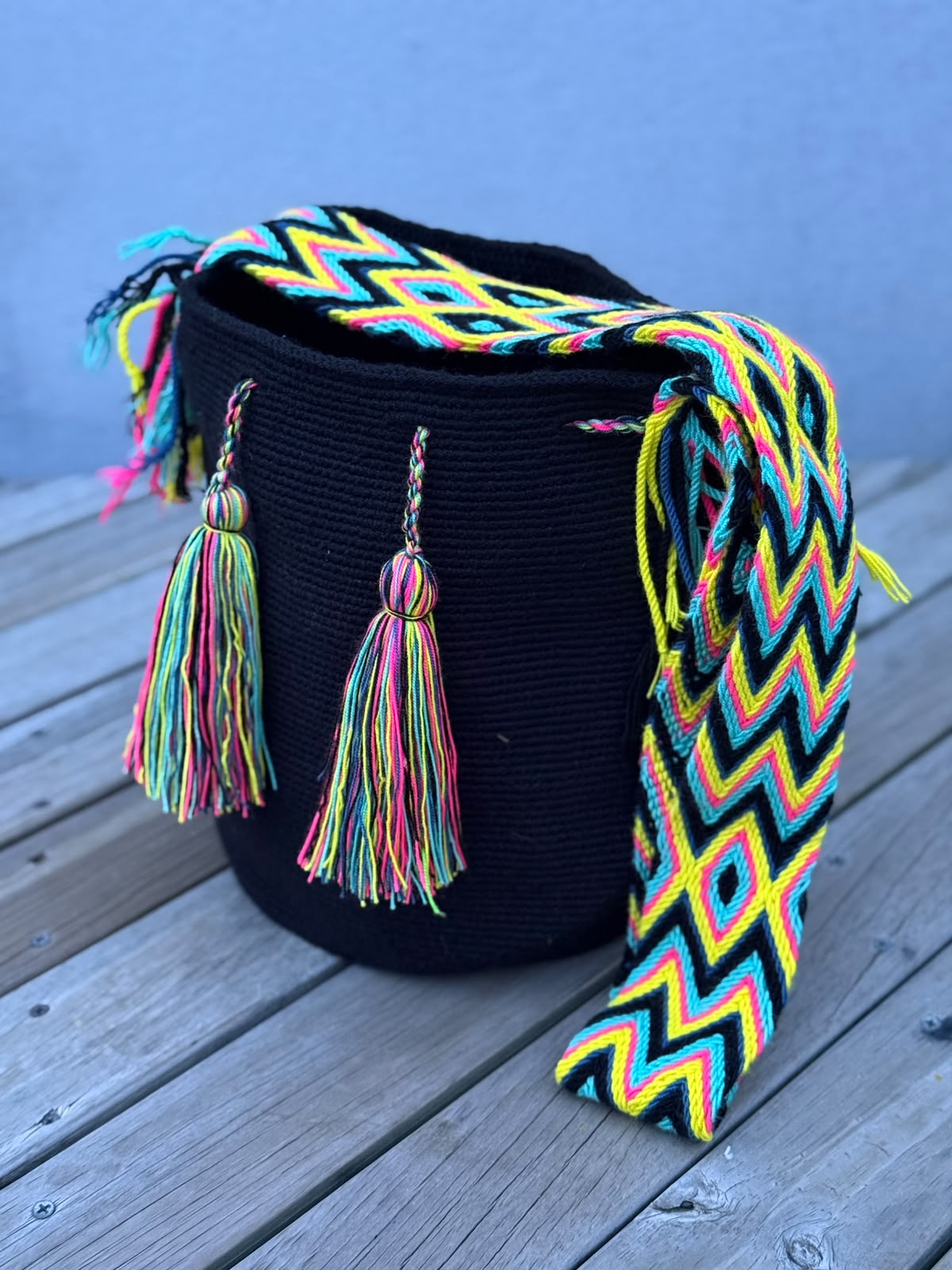 Mochila GRANDE Negra (31x28)