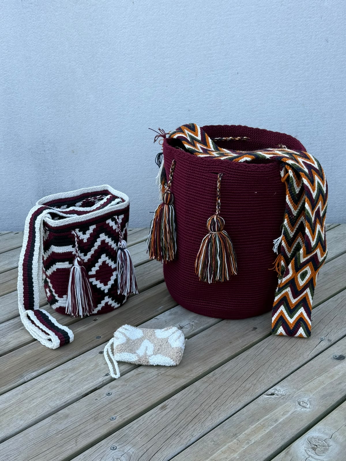 Set Mochila Grande + Mochila Mediana + (Monedero de Regalo)