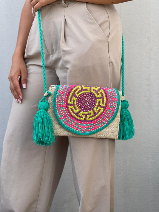 Sobre Yute Mediano Perlado💎