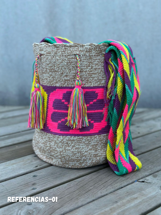 Mochilas GRANDE Matizadas💫 (31x28)
