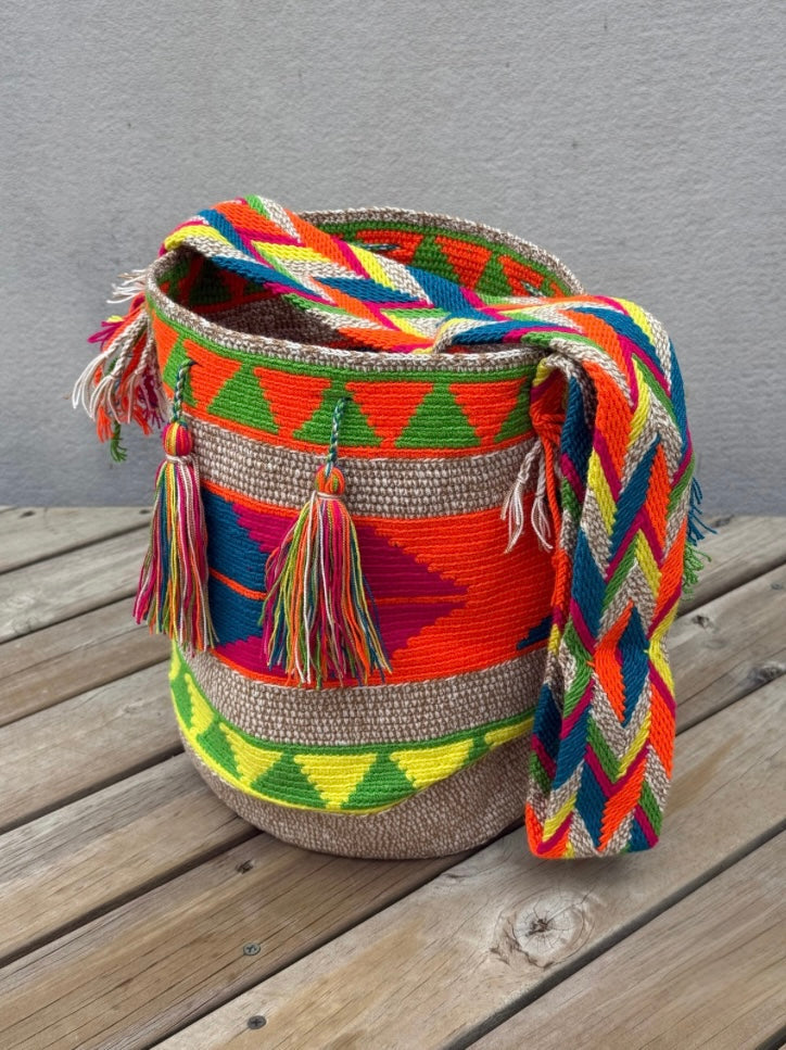 Mochilas GRANDE Matizadas (31x28)