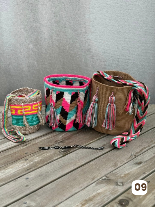 ✨Pack Especial: 2 Mochilas MEDIANAS+ (Mochila PEQUEÑA + Monedero Regalo) 🎁