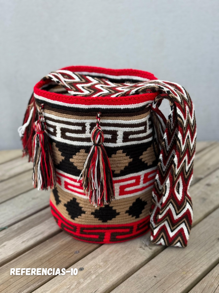 Mochila GRANDE Tonos Tierra🌤️ (31x28)