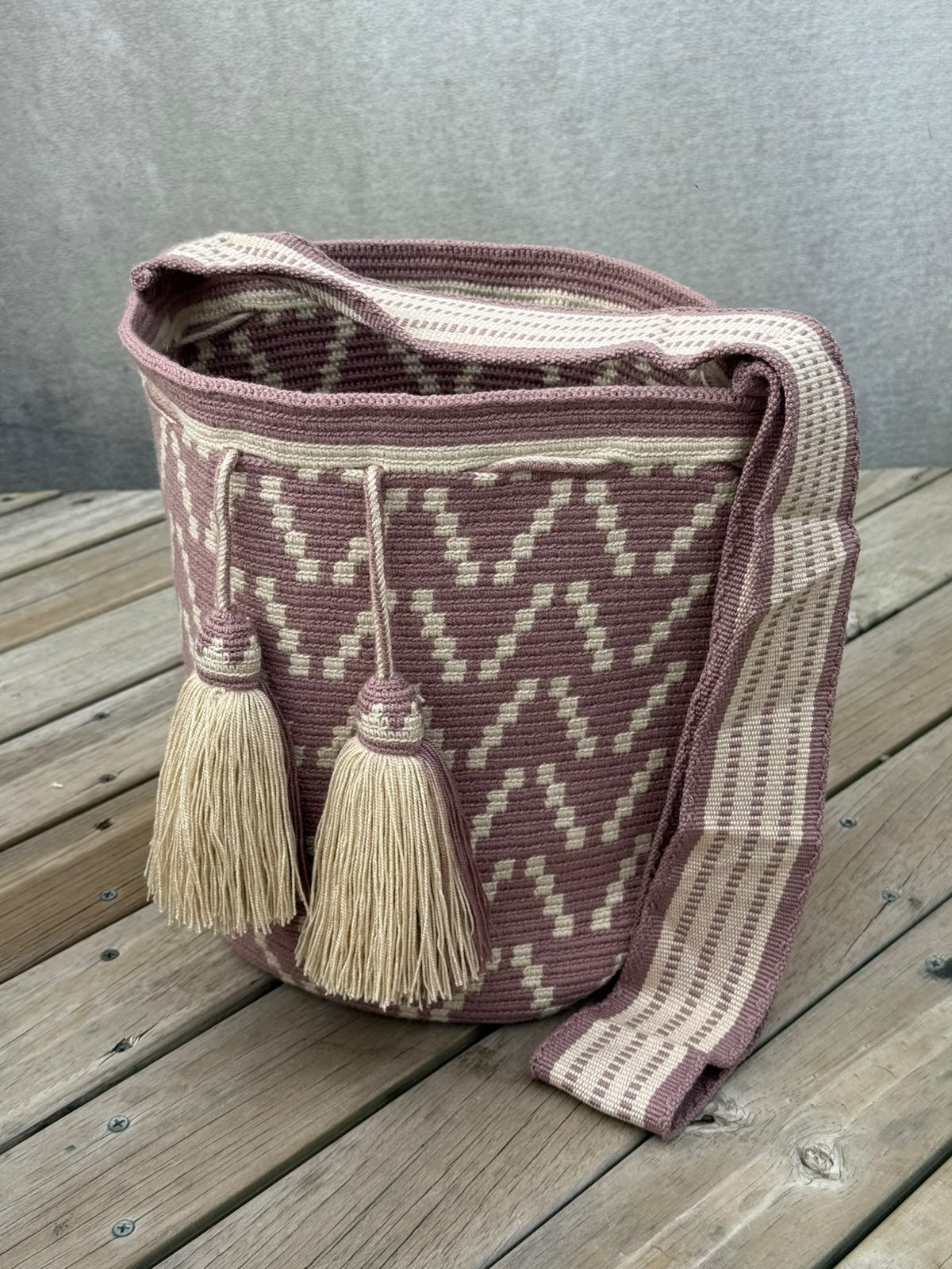 Mochila GRANDE PREMIUM Tonos Neutros (32x29 cm)