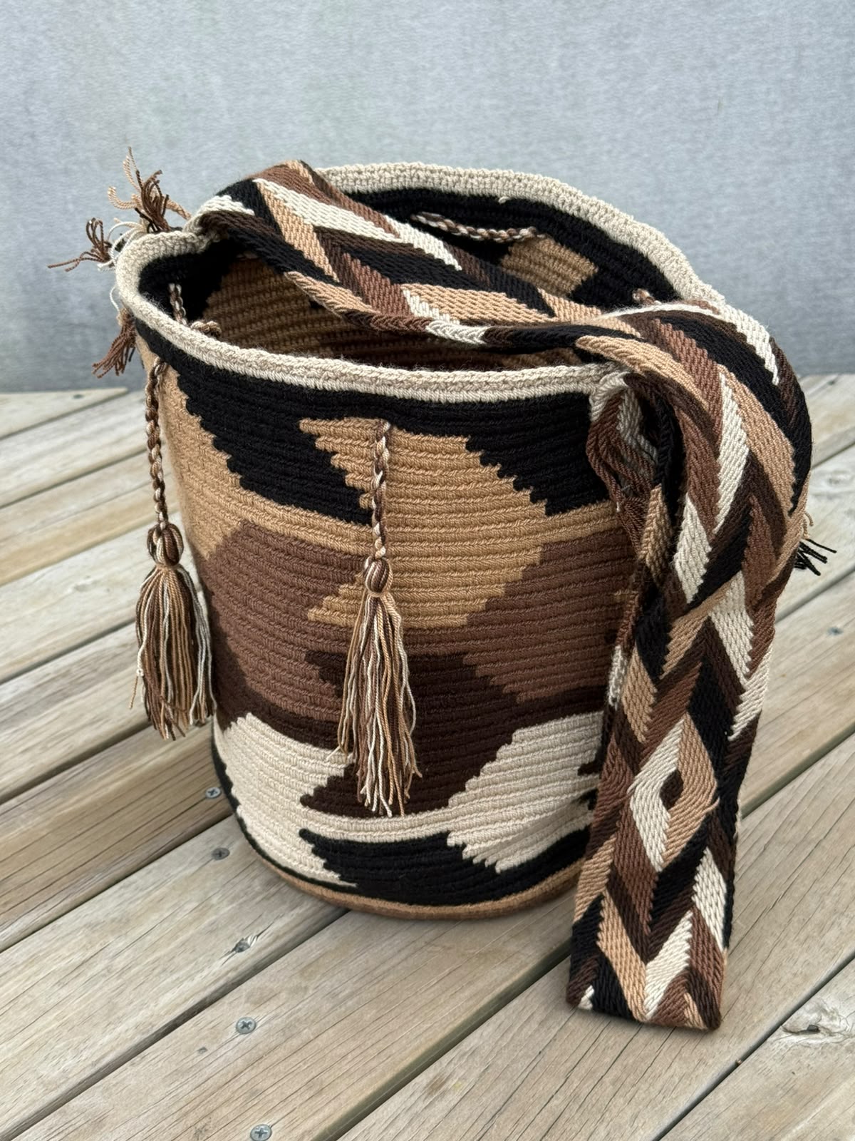 Mochila GRANDE Tonos Tierra (31x28)