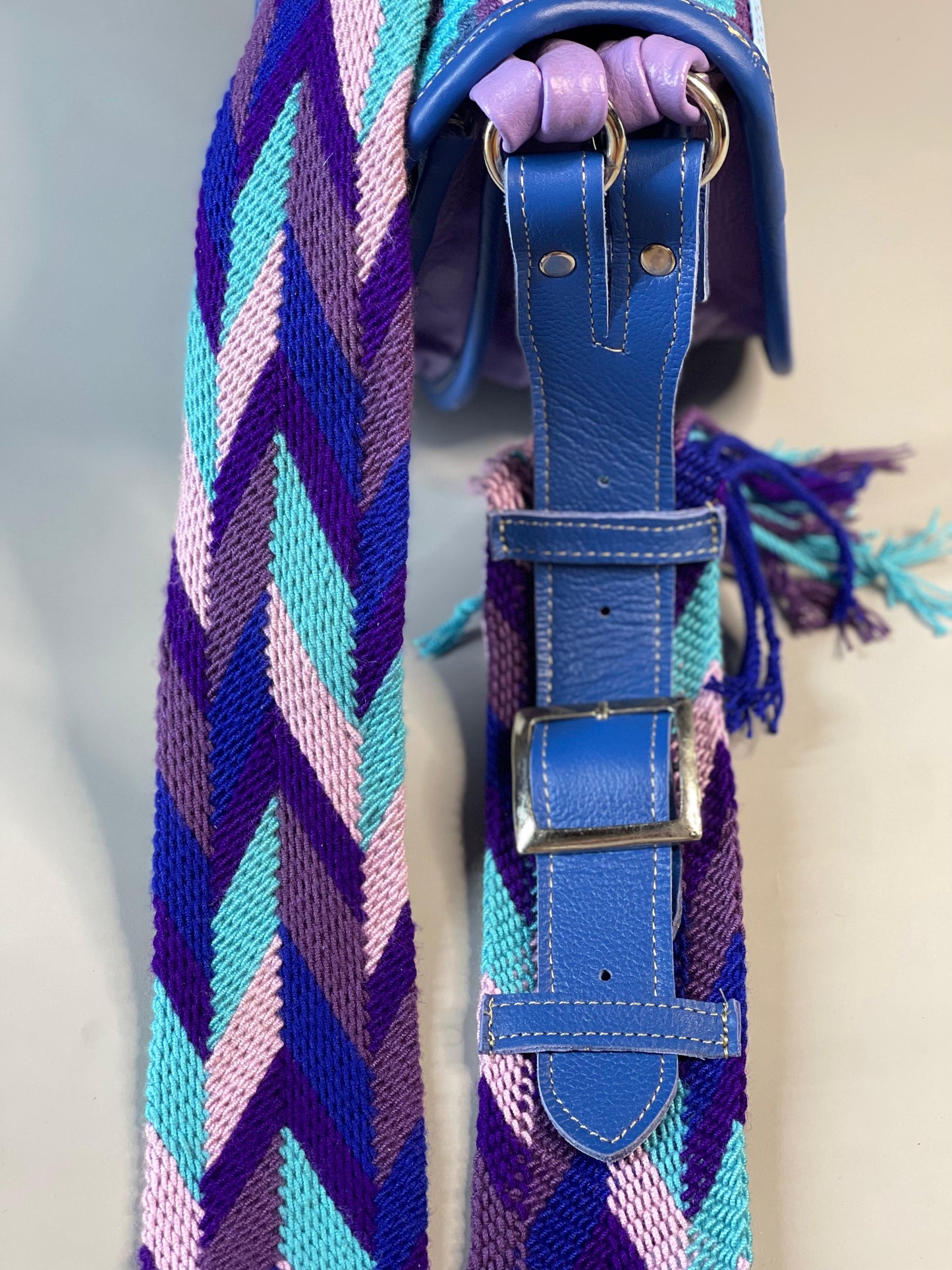 Carriel Wayuu Trono Morado💟