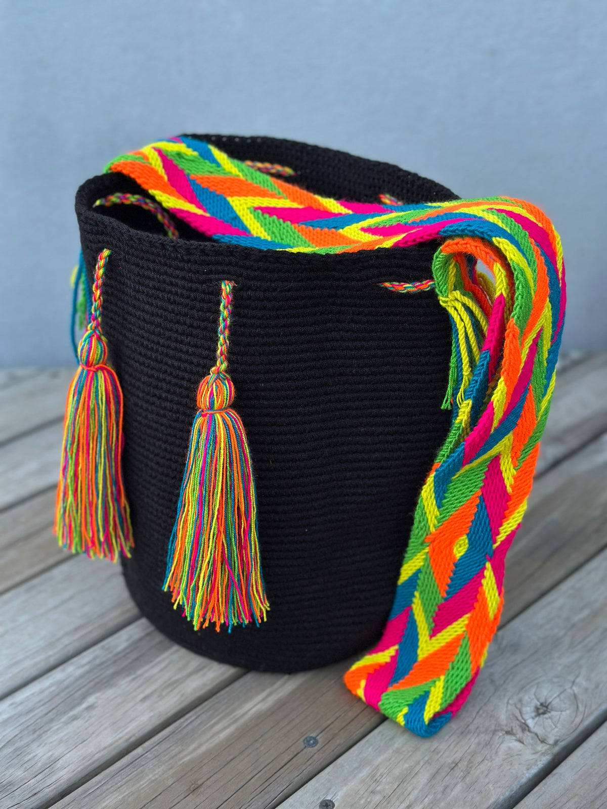 Mochila GRANDE Negra (31x28)