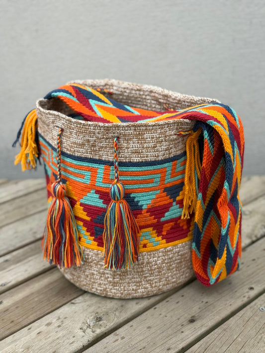 Mochilas GRANDE Matizadas💫 (31x28)