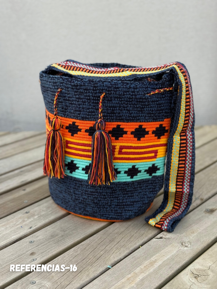 Nuanced Wayuu backpack