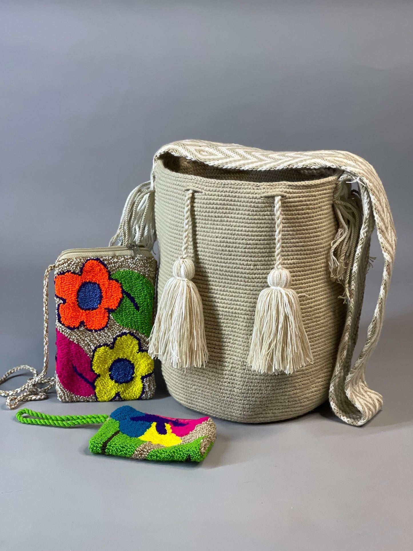 💫 Combo: Mochila GRANDE+ Portacelular + (MONEDERO GRATIS) 🎁