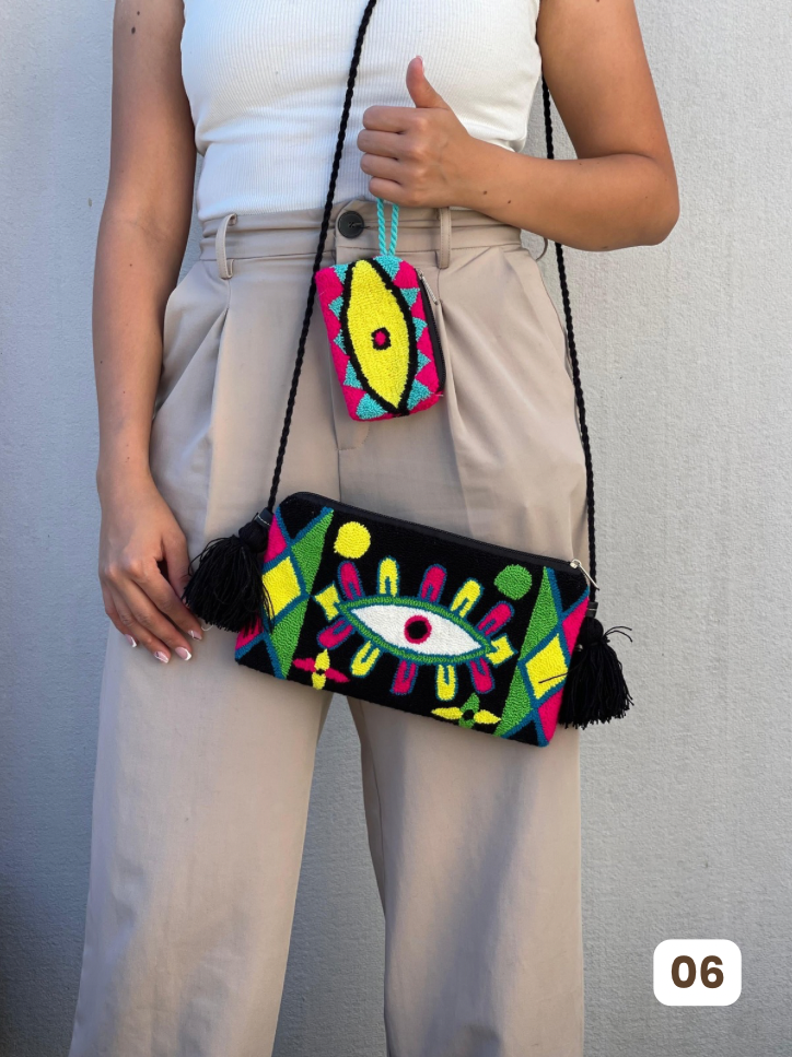 Set Wayuu⭐️- Sobre + Monedero Artesanal😍