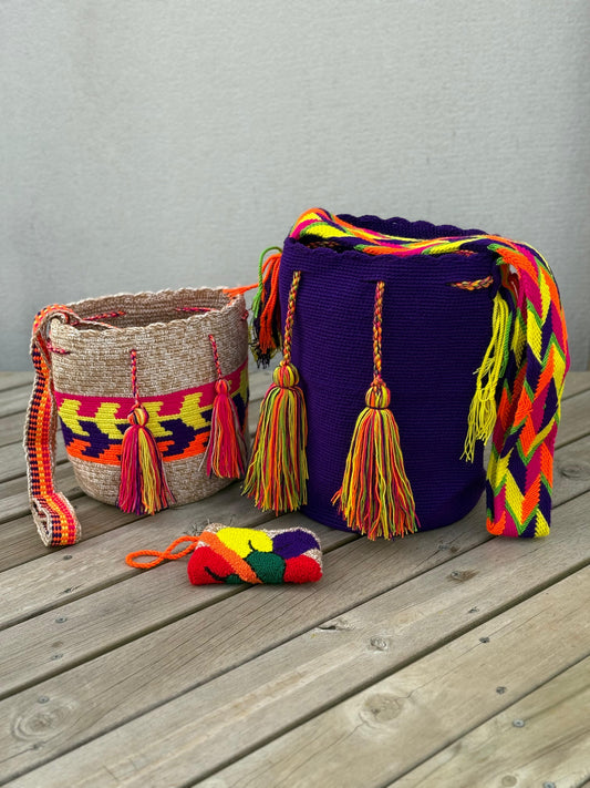 Set ⭐️Mochila Grande + Mochila Mediana + (Monedero de Regalo)🎁