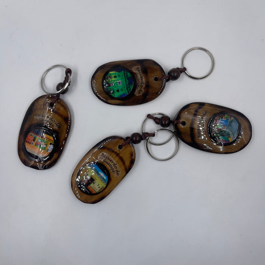 3x Llavero Bambu Guatape