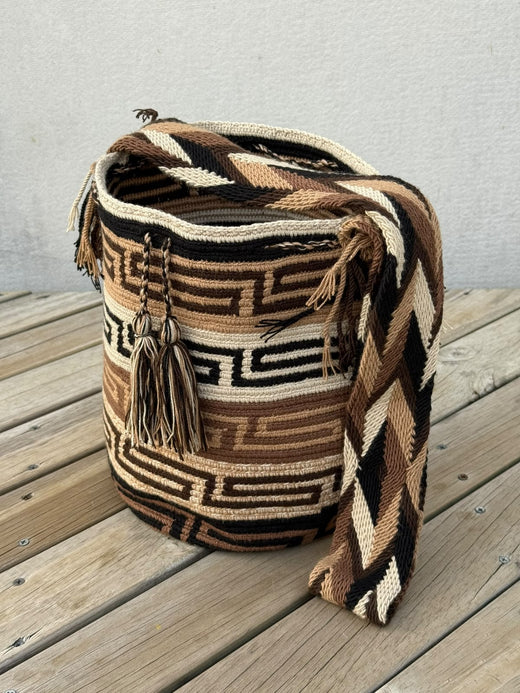 Mochila GRANDE Tonos Tierra (31x28)