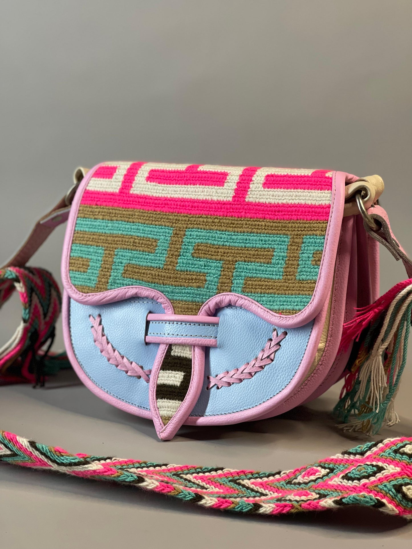 Carriel Wayuu Laberinto – Nuevo⭐️