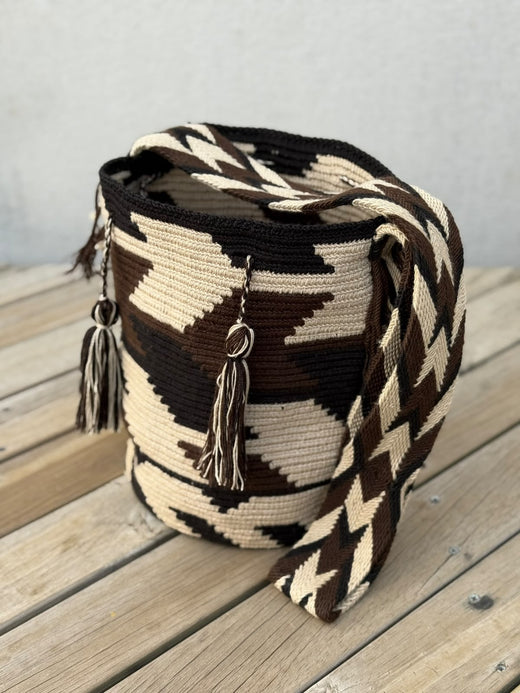 Mochila GRANDE Tonos Tierra (31x28)