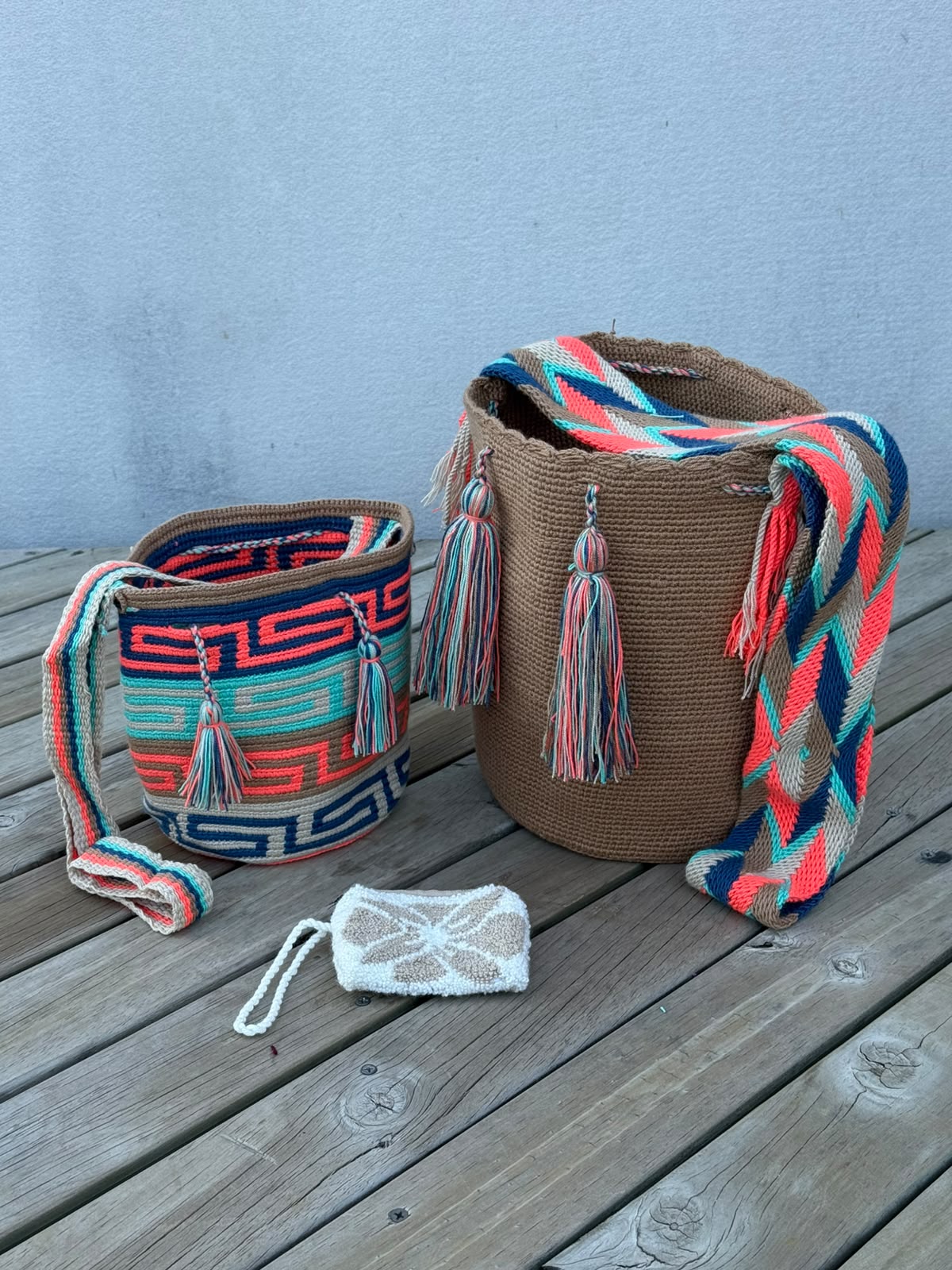 Set Mochila Grande + Mochila Mediana + (Monedero de Regalo)