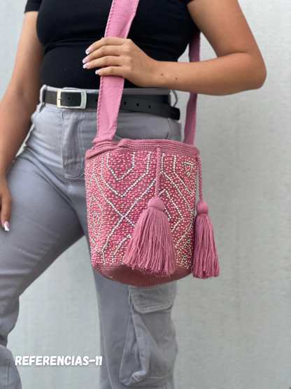 Mochila MEDIANA Perlada💫(22x18)