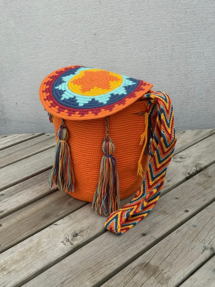 Mochila Tapa MEDIANA (22x20cm)