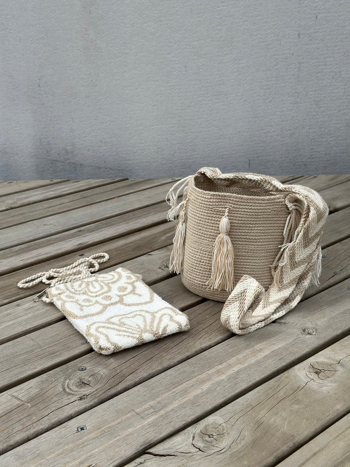 🎒📱 Combo Wayuu: Mochila Pequeña + PortaCelular 🚚✨