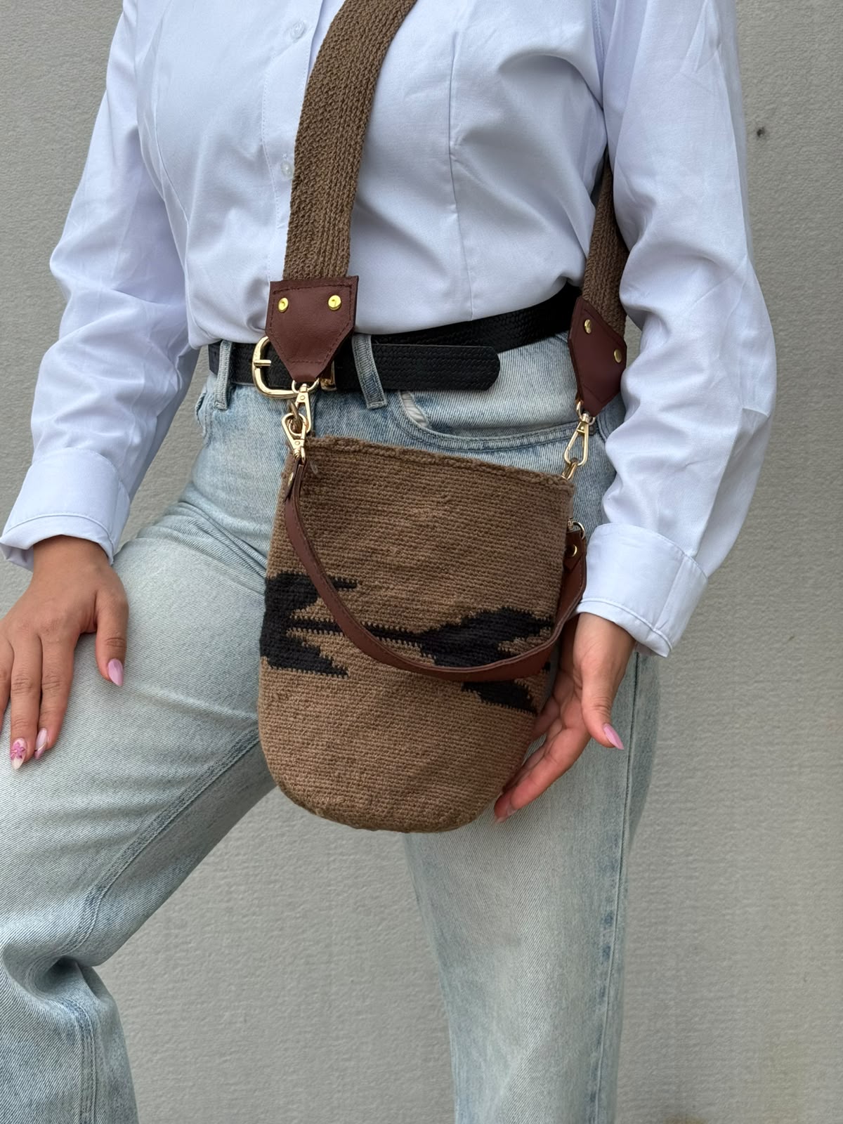 Mochila Kankuama Doble Propósito (22x18Cm)