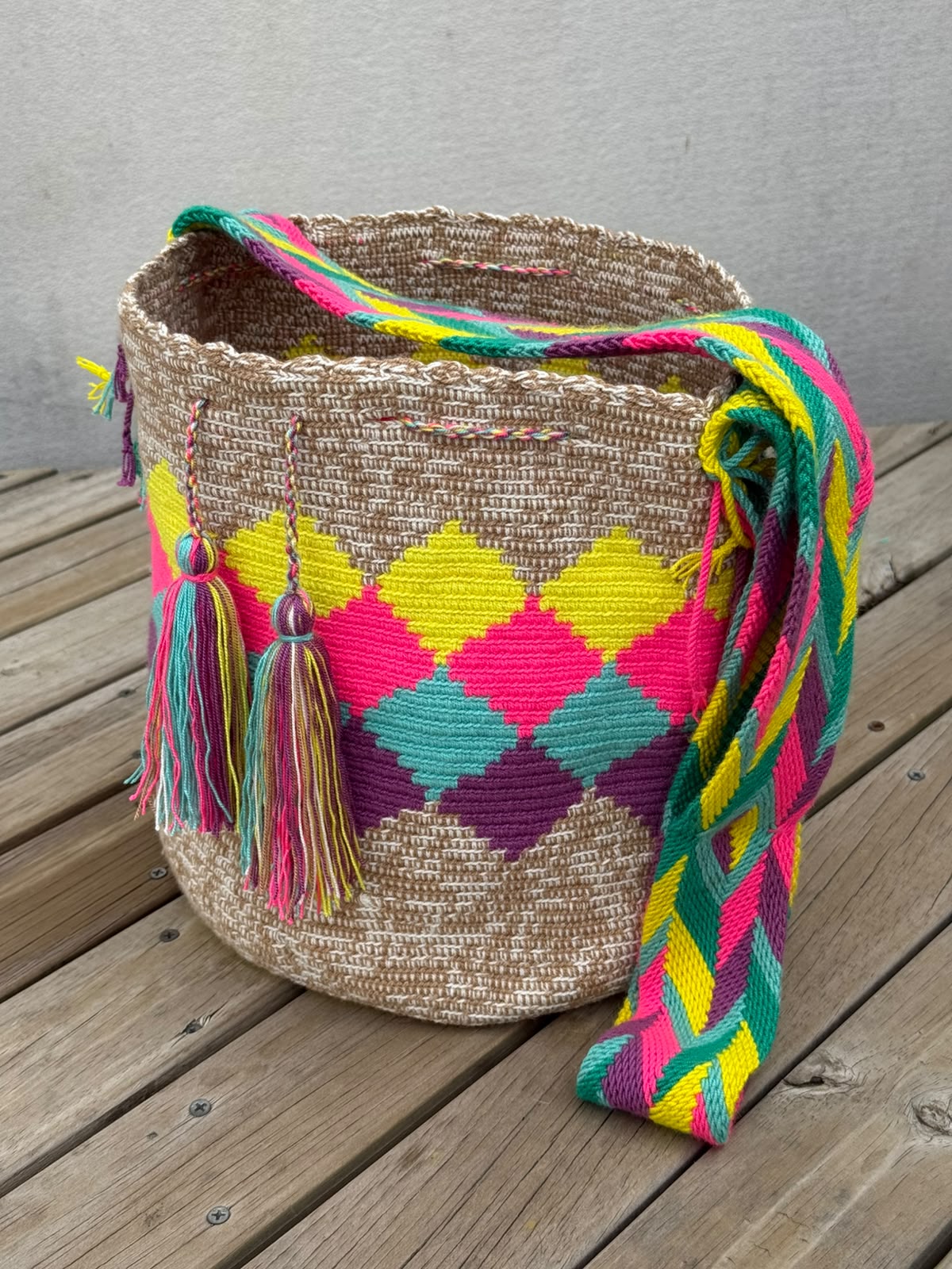 Mochilas GRANDE Matizadas (31x28)
