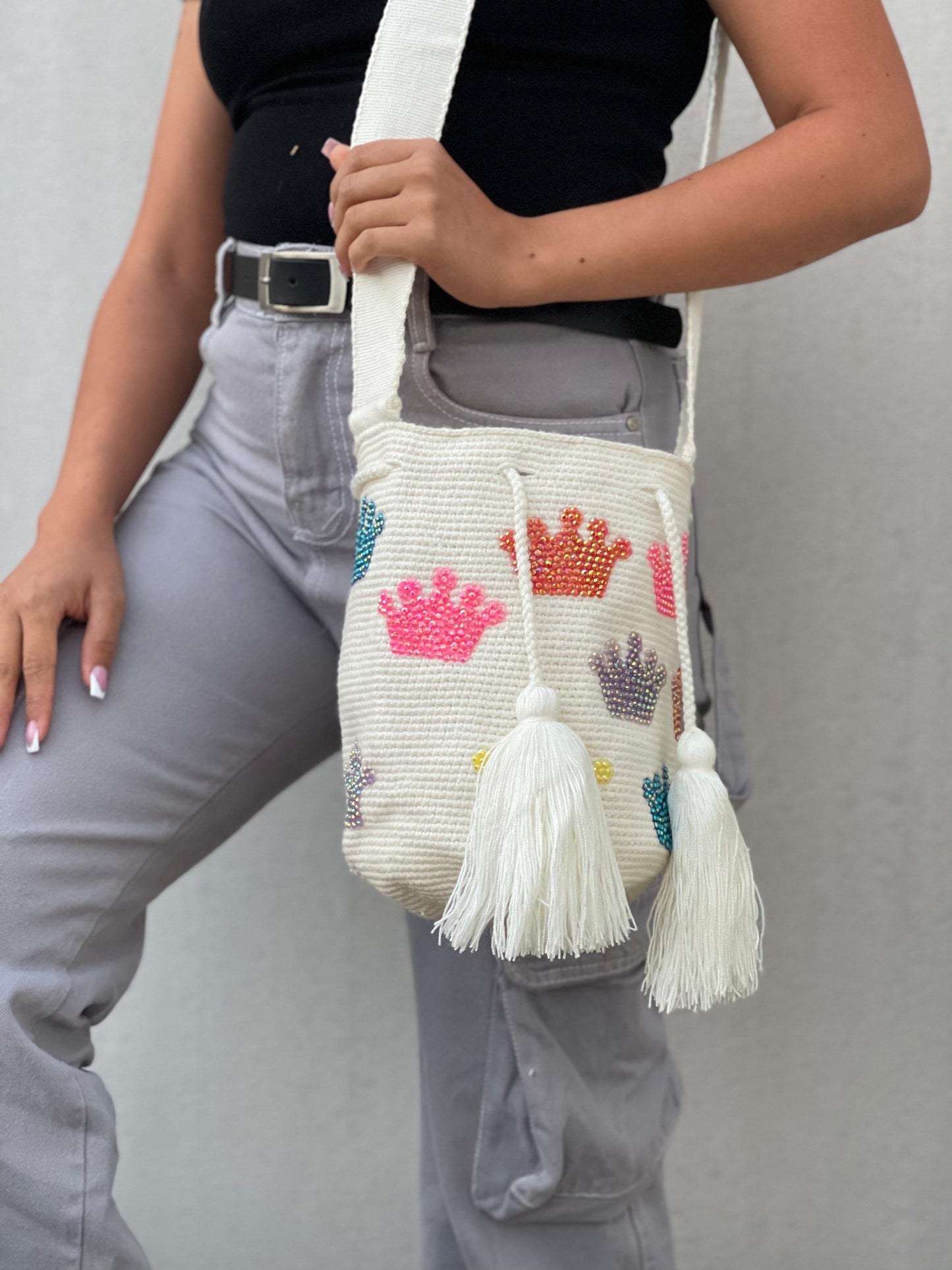 Mochila MEDIANA Perlada💫(22x18)