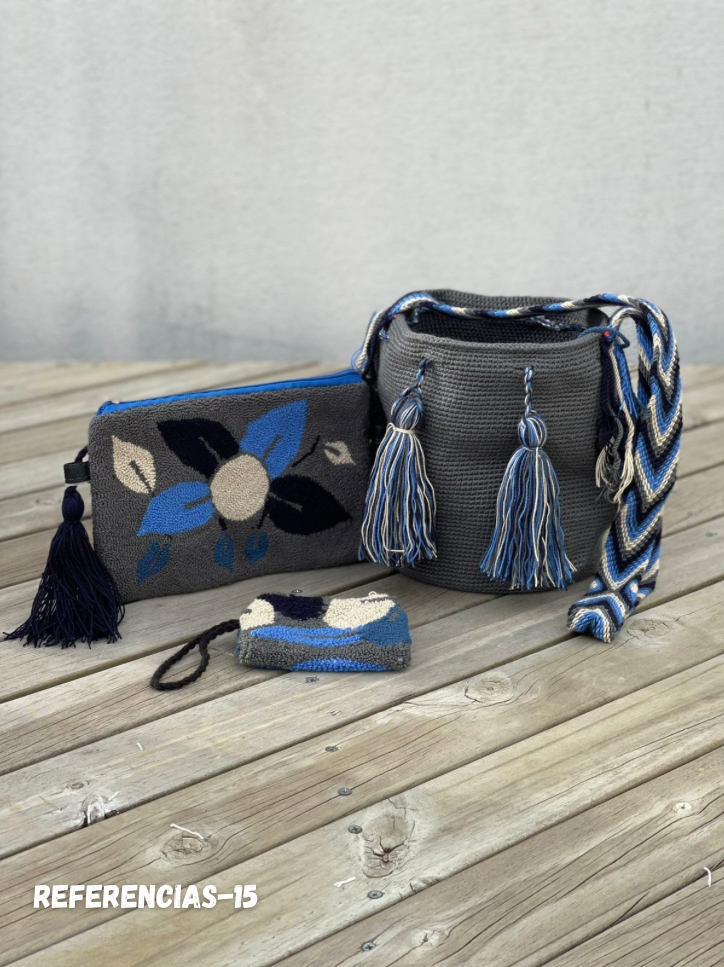 💫 Combos Wayuu: Mochila MEDIANA+ Sobre + (MONEDERO GRATIS) 🎁