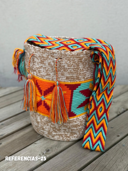 Mochilas GRANDE Matizadas💫 (31x28)