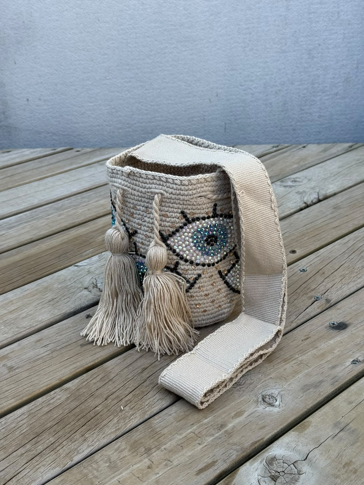 Mochila Pequeña Perlada (17x15)