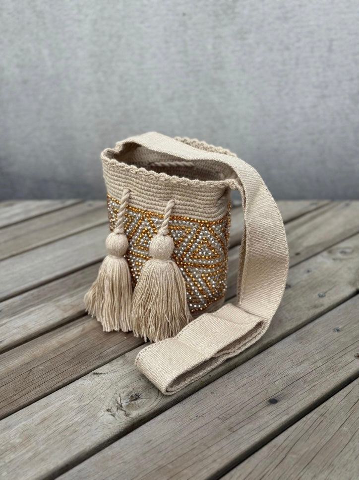 Mochila Pequeña Perlada (17x15)