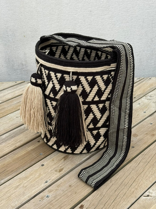 Mochila GRANDE PREMIUM Tonos Neutros (32x29 cm)