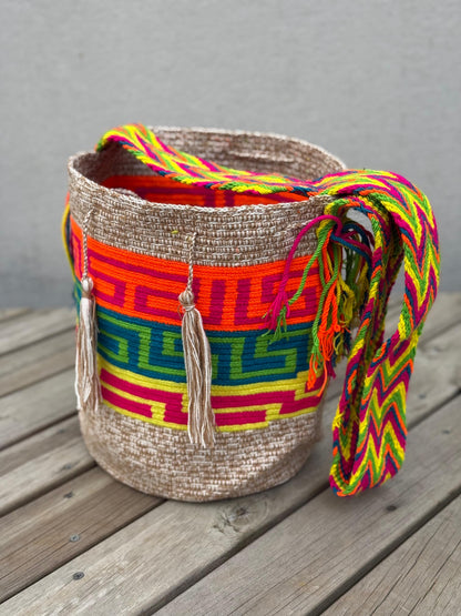 Nuanced Wayuu backpack